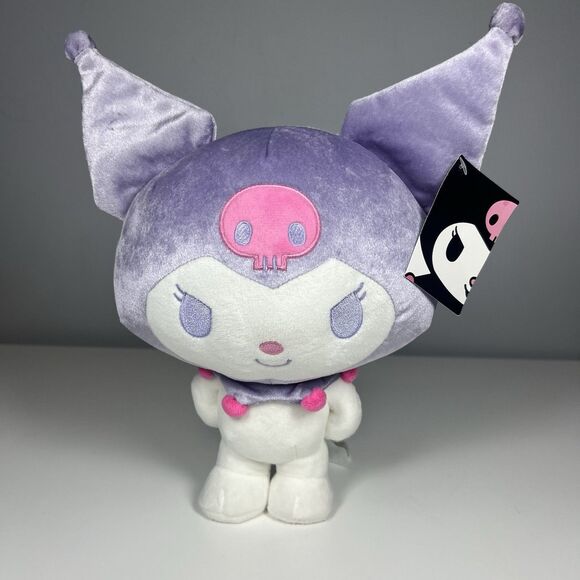 Sanrio Kuromi Plush GUND 2022 Lavender 12” Stuffed Animal Collectible Kawaii - Picture 1 of 6